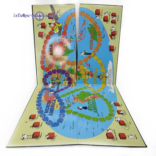 Custom board game and card game printting