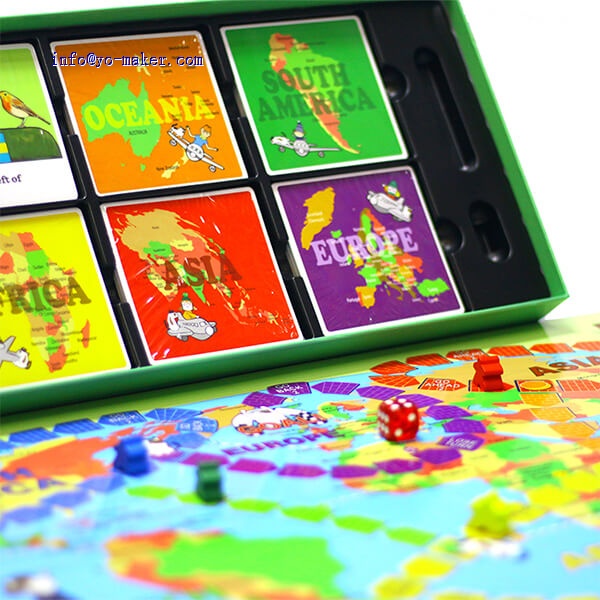 Custom board game and card game printting