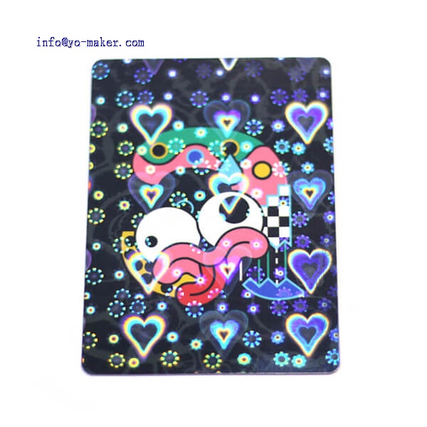 Custom little quantity loose pieces trading cards